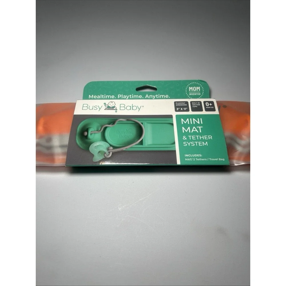 BUSY BABY Original Mat And Tether System / Connectors‎ /Travel Bag NEW SEALED!